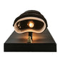 Meyda Lighting Toren 6" 8-Light Oil Rubbed Bronze Wall Sconce With Clear Frosted Shade Glass