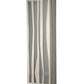Meyda Lighting Tortuga Luna 10" LED Brushed Stainless Steel Wall Sconce With Orange Mist Shade