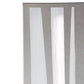 Meyda Lighting Tortuga Luna 10" LED Brushed Stainless Steel Wall Sconce With Orange Mist Shade