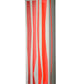 Meyda Lighting Tortuga Luna 10" LED Brushed Stainless Steel Wall Sconce With Orange Mist Shade