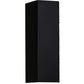 Meyda Lighting Tortuga Luna 10" LED Solar Black Wall Sconce