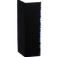 Meyda Lighting Tortuga Luna 10" LED Solar Black Wall Sconce