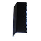 Meyda Lighting Tortuga Luna 10" LED Solar Black Wall Sconce