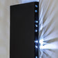 Meyda Lighting Tortuga Luna 10" LED Solar Black Wall Sconce