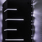 Meyda Lighting Tortuga Luna 12" LED Textured Black Wall Sconce