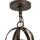 Meyda Lighting Toscano 48" 15-Light 2-Tier Mahogany Bronze Chandelier