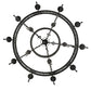 Meyda Lighting Toscano 48" 15-Light 2-Tier Smoke Chandelier With White Faux Candlelight