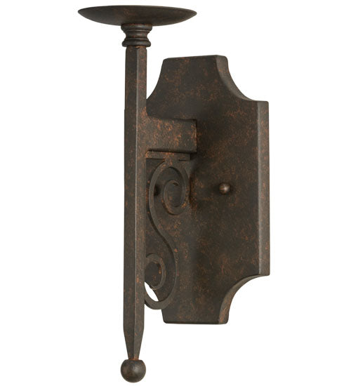 Meyda Lighting Toscano 5" Cajun Spice Textured Wall Sconce Hardware