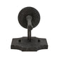 Meyda Lighting Toscano 5" Smoke Wall Sconce With White Faux Candlelight
