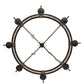 Meyda Lighting Toscano 50" 8-Light Coffee Bean Chandelier With Ivory Faux Candlelight