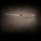Meyda Lighting Trax 144" LED Extreme Chrome Island Pendant Light With White Statuario Idalight Shade