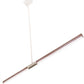Meyda Lighting Trax 72" LED White & Faux Maplewood Island Pendant Light With White Statuario Idalight Shade