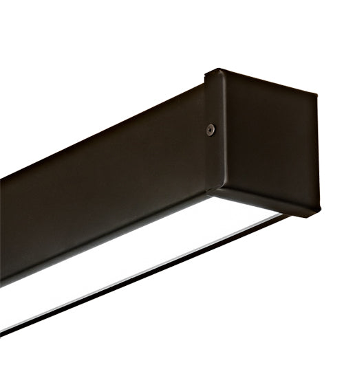 Meyda Lighting Trax 94" 5-Light LED Solar Black Cascading Pendant Light With White Statuario Idalight Shade