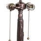 Meyda Lighting Tree 24" 2-Light Mahogany Bronze Table Lamp Base