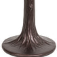 Meyda Lighting Tree 24" 2-Light Mahogany Bronze Table Lamp Base