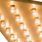 Meyda Lighting Triantan 98" 55-Light Gold Metallic Flush Mount Light