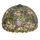 Meyda Lighting Trillium & Violet 20" Multi-Colored Shade Glass