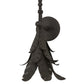 Meyda Lighting Tropical Palm 10" Timeless Bronze Wall Sconce