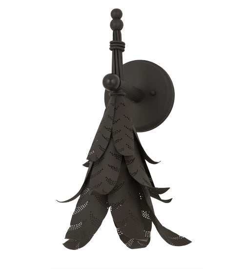 Meyda Lighting Tropical Palm 10" Timeless Bronze Wall Sconce