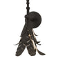 Meyda Lighting Tropical Palm 10" Timeless Bronze Wall Sconce