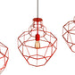 Meyda Lighting Troy 15" Red Ruby Pendant Light