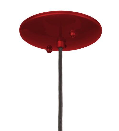 Meyda Lighting Troy 15" Red Ruby Pendant Light