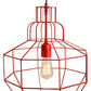 Meyda Lighting Troy 156" 8-Light Red Ruby Pendant Light