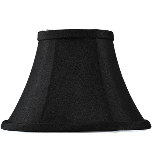 Meyda Lighting Trumpet 6" Black Parchment Shade