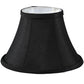 Meyda Lighting Trumpet 6" Black Parchment Shade