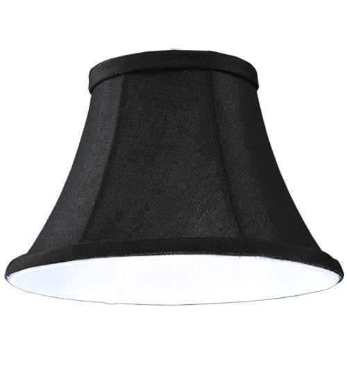 Meyda Lighting Trumpet 6" Black Parchment Shade
