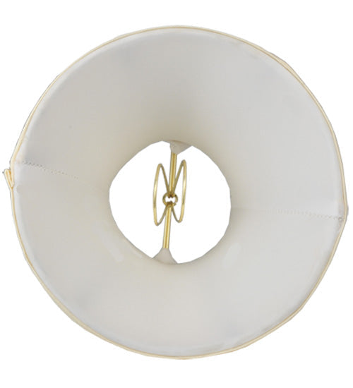 Meyda Lighting Trumpet 6" Cream Fabric Shade