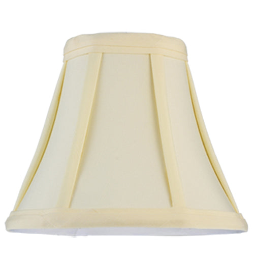 Meyda Lighting Trumpet 6" Cream Fabric Shade