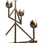 Meyda Lighting Tulip 55" 8-Light 2-Tier Antique Copper Chandelier