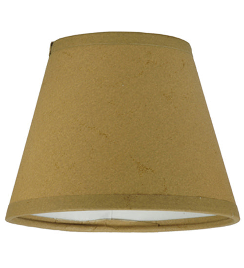 Meyda Lighting Tuscan Alabaster 5" Amber Parchment Shade