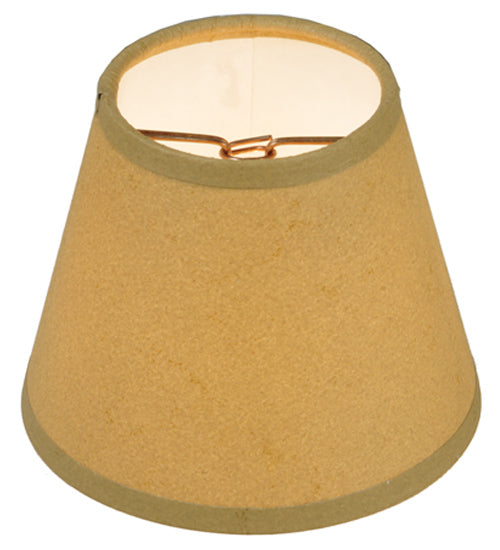 Meyda Lighting Tuscan Alabaster 5" Amber Parchment Shade