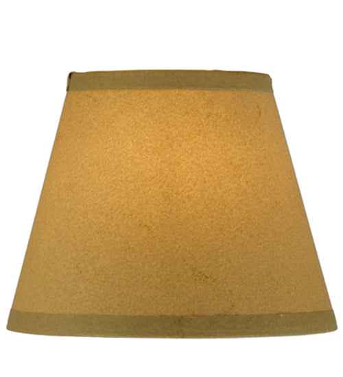 Meyda Lighting Tuscan Alabaster 5" Amber Parchment Shade