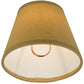 Meyda Lighting Tuscan Alabaster 5" Amber Parchment Shade