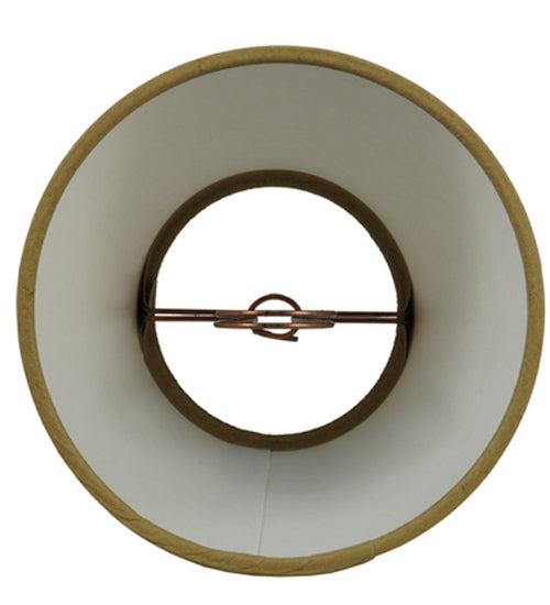Meyda Lighting Tuscan Alabaster 5" Amber Parchment Shade