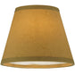 Meyda Lighting Tuscan Alabaster 5" Amber Parchment Shade