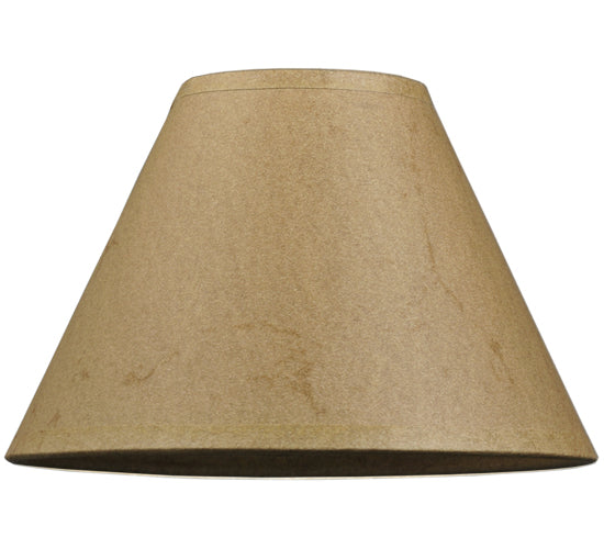 Meyda Lighting Tuscan Alabaster 7" Brown Parchment Shade