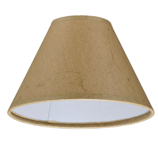 Meyda Lighting Tuscan Alabaster 7" Brown Parchment Shade