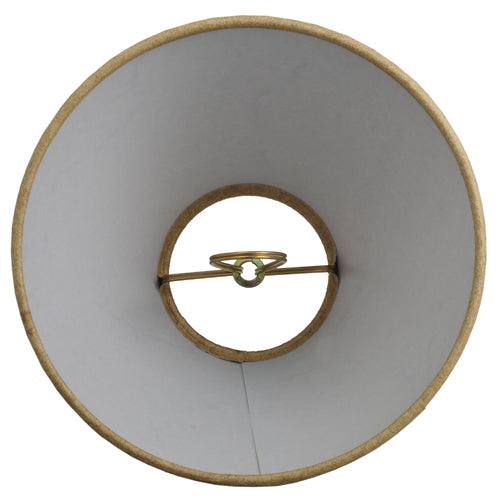 Meyda Lighting Tuscan Alabaster 7" Brown Parchment Shade