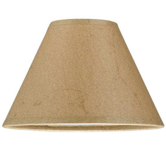 Meyda Lighting Tuscan Alabaster 7" Brown Parchment Shade