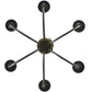 Meyda Lighting Tuscan Vineyard 18" 6-Light Timeless Bronze Wine Bottle Chandelier