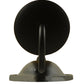 Meyda Lighting Tuscan Vineyard 4" Black Wall Sconce With Frosted Green Wine Bottle Shade Glass