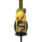 Meyda Lighting Tuscan Vineyard 4" Textured Black Personalized Wall Sconce With Wine Bottle Shade Glass