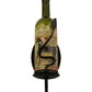 Meyda Lighting Tuscan Vineyard 4" Textured Black Personalized Wall Sconce With Wine Bottle Shade Glass