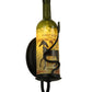 Meyda Lighting Tuscan Vineyard 4" Textured Black Personalized Wall Sconce With Wine Bottle Shade Glass