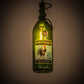 Meyda Lighting Tuscan Vineyard 5" Black Personalized Pendant Light With Green Wine Bottle Shade Glass