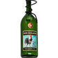 Meyda Lighting Tuscan Vineyard 5" Black Personalized Pendant Light With Green Wine Bottle Shade Glass